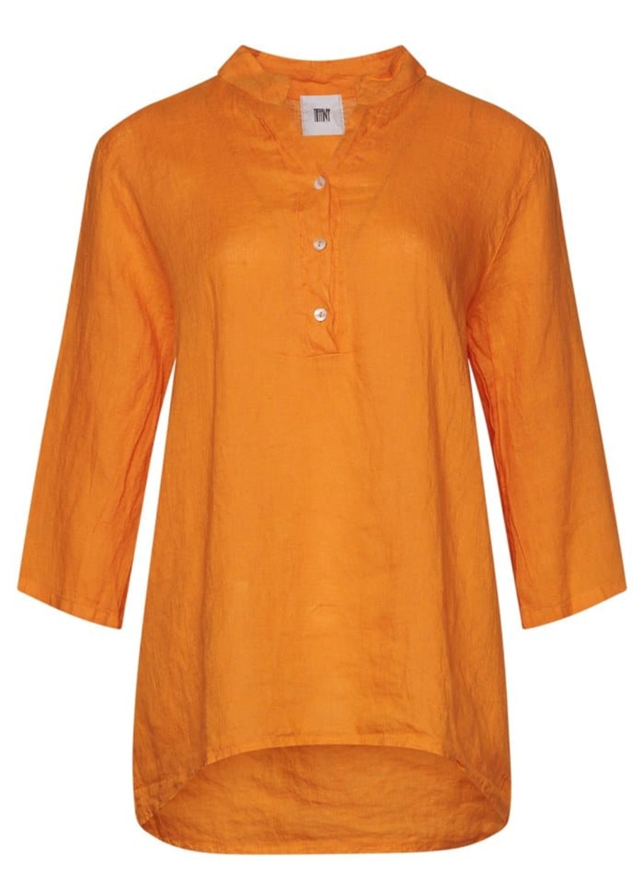 Toj Tiffany Bluser | Shirtdress Mandarin