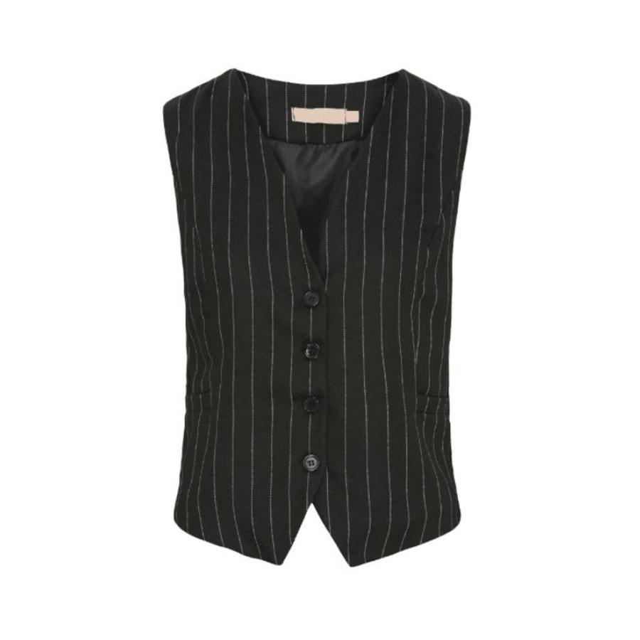 Toj Marta du Chateau Veste | Solveig Vest - Black