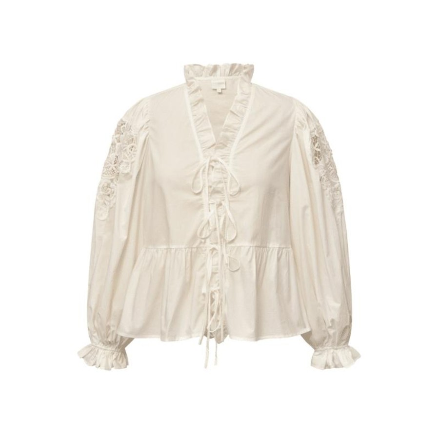 Toj Gossia Bluser | Mirabella Go Blouse - Off White