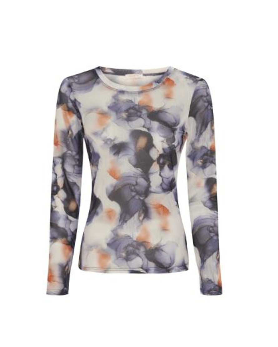 Toj Marta du Chateau Toppe | Nina Top - Print 1