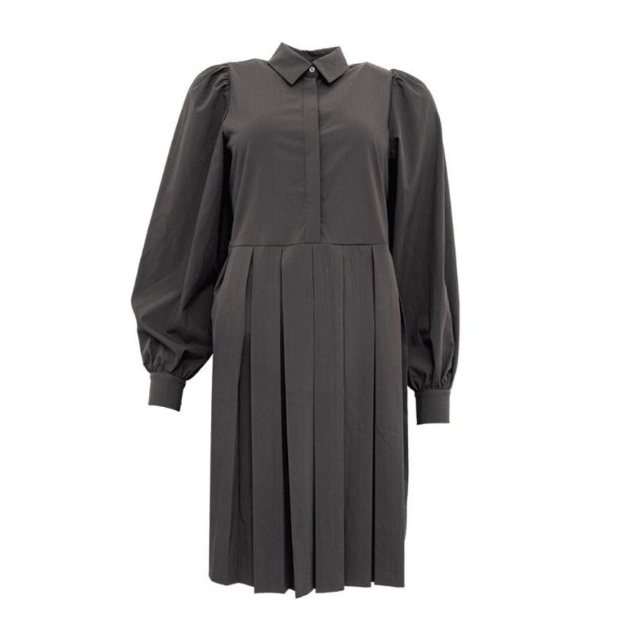 Toj Costa Mani Midi Kjoler | Judith Dress - Black