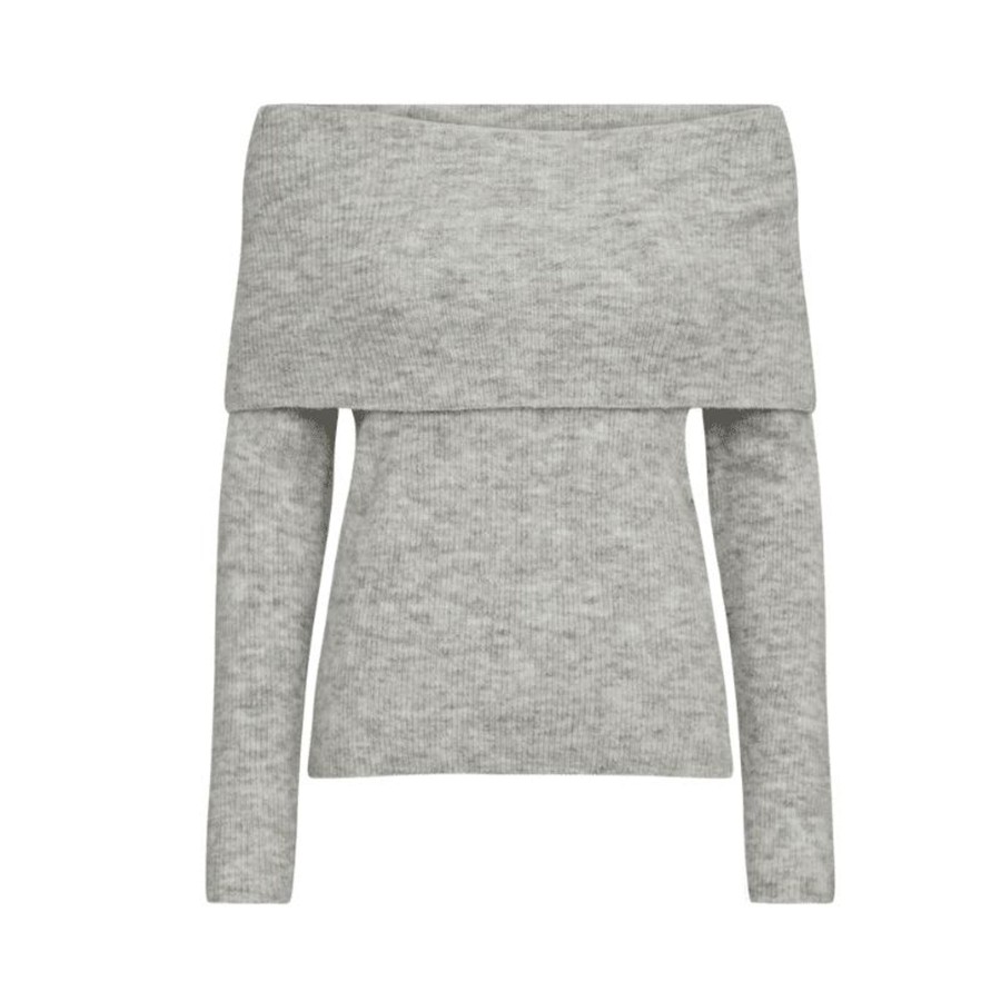 Toj Copenhagen Muse Strik | Ibra Pullover - Light Grey