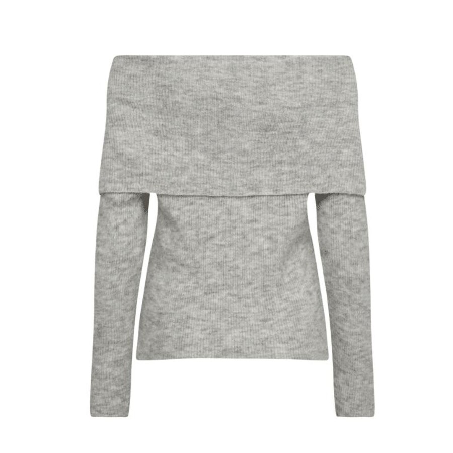 Toj Copenhagen Muse Strik | Ibra Pullover - Light Grey