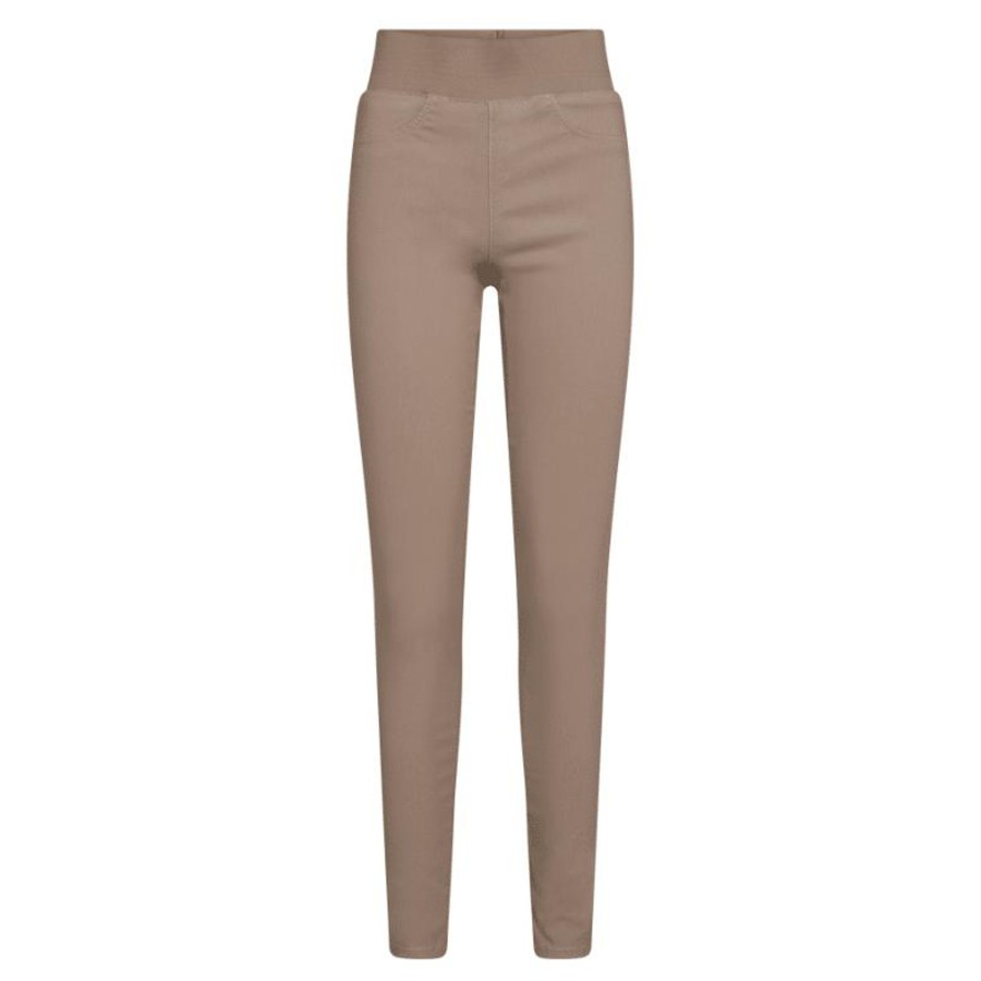 Toj Freequent Bukser | Shantal Pa Power - Taupe Gray