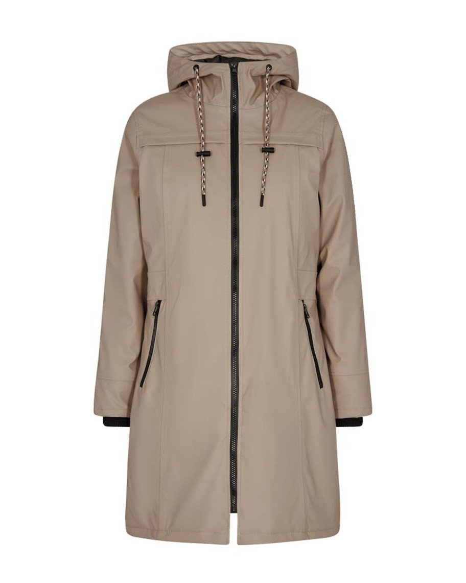 Toj Freequent Frakker/Jakker | Rain Jacket - Desert Taupe