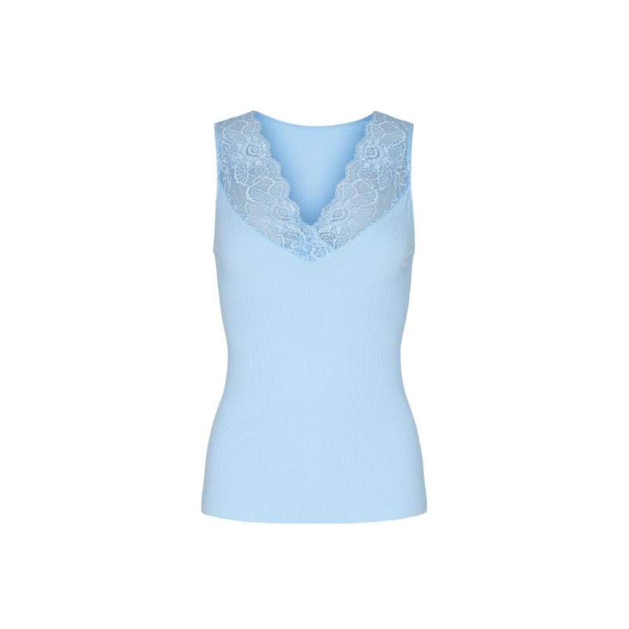 Toj Tim & Simonsen Blondetoppe | Blonde Top - Light Blue