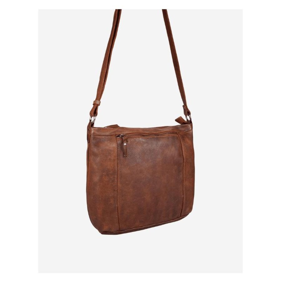 Accessories Bastian | Leatherbag - Cognac