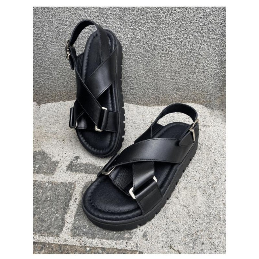 Sko Shoedesign Copenhagen | Remee Sandal - Black