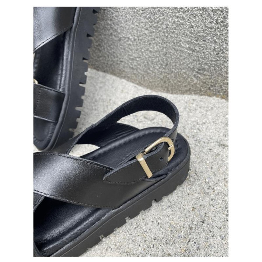 Sko Shoedesign Copenhagen | Remee Sandal - Black