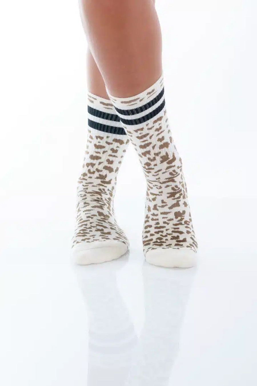 Accessories Dailysocks | Amanda Latte Black