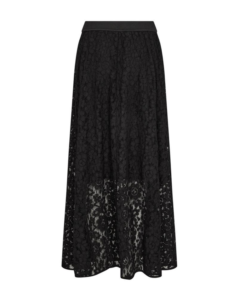 Toj Freequent Lange Nederdele | Vialipa Skirt - Black