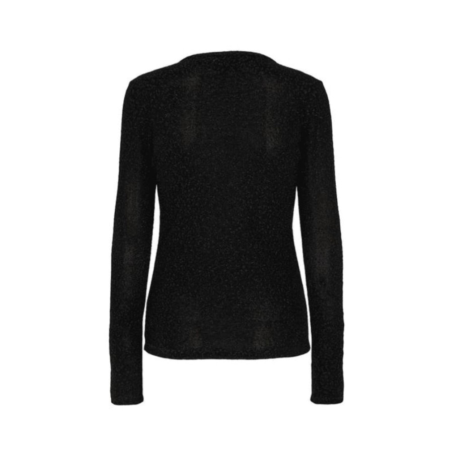 Toj Liberté Bluser | Ibi Blouse - Black Glitter