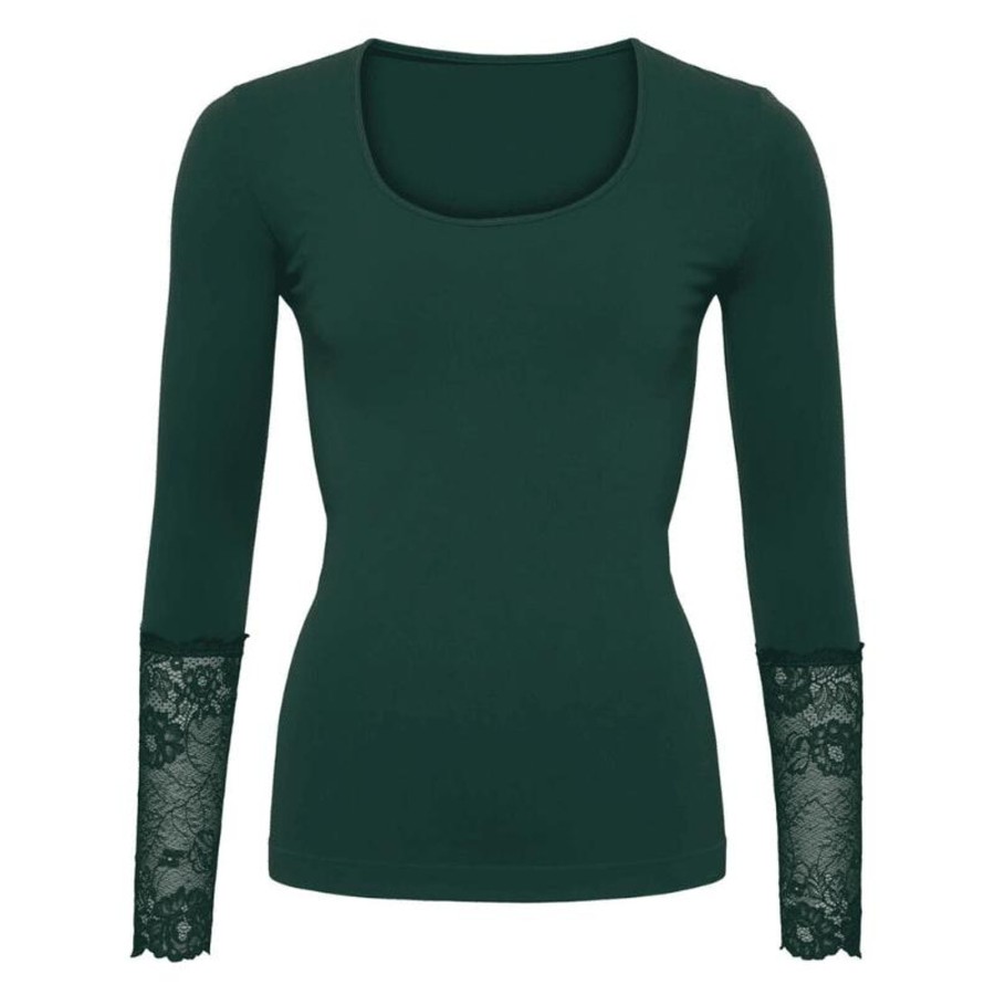 Toj Tim & Simonsen Bluser | Mary Blouse - Verde Scuro