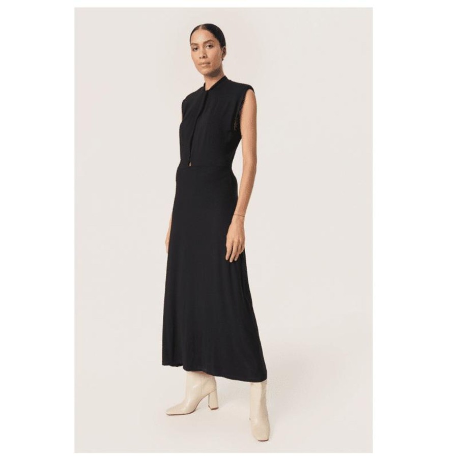 Toj Soaked in Luxury Maxi Kjoler | Joleene Dress - Black