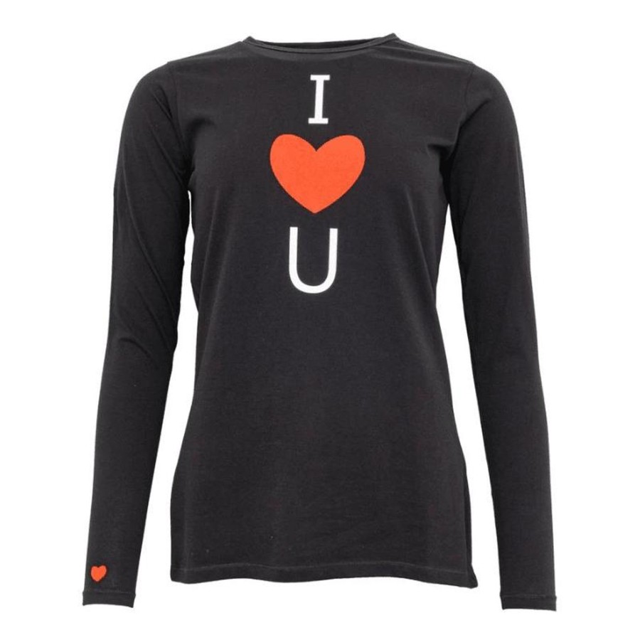 Toj Costa Mani T-Shirt | I Love You Tee - Black