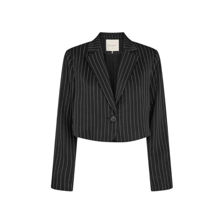 Toj Freequent Blazere | Lovin Jacket - Black/Off White