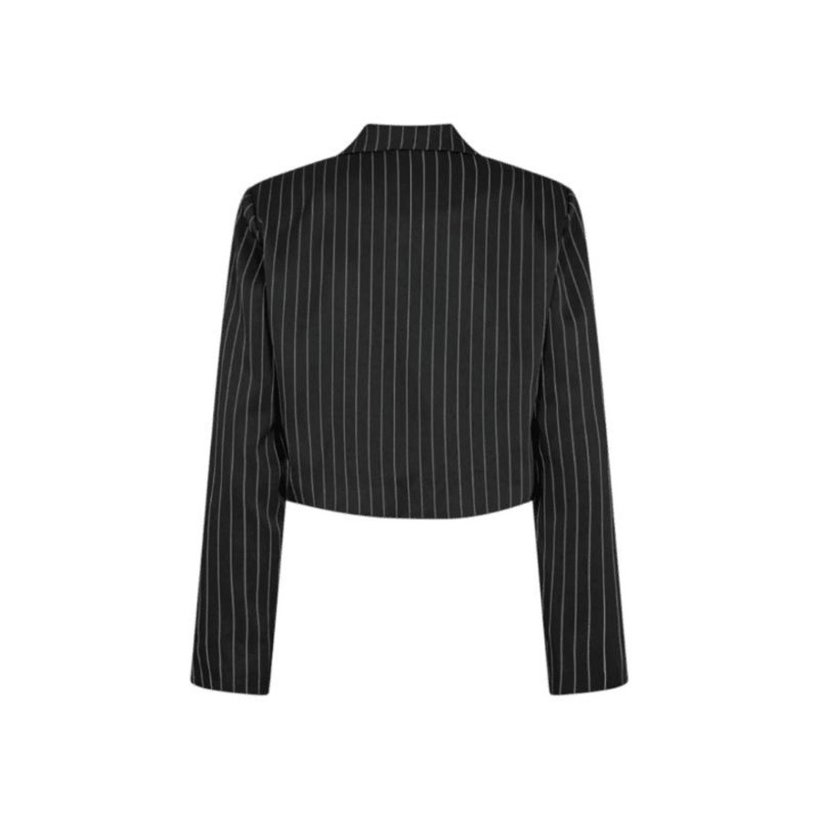 Toj Freequent Blazere | Lovin Jacket - Black/Off White