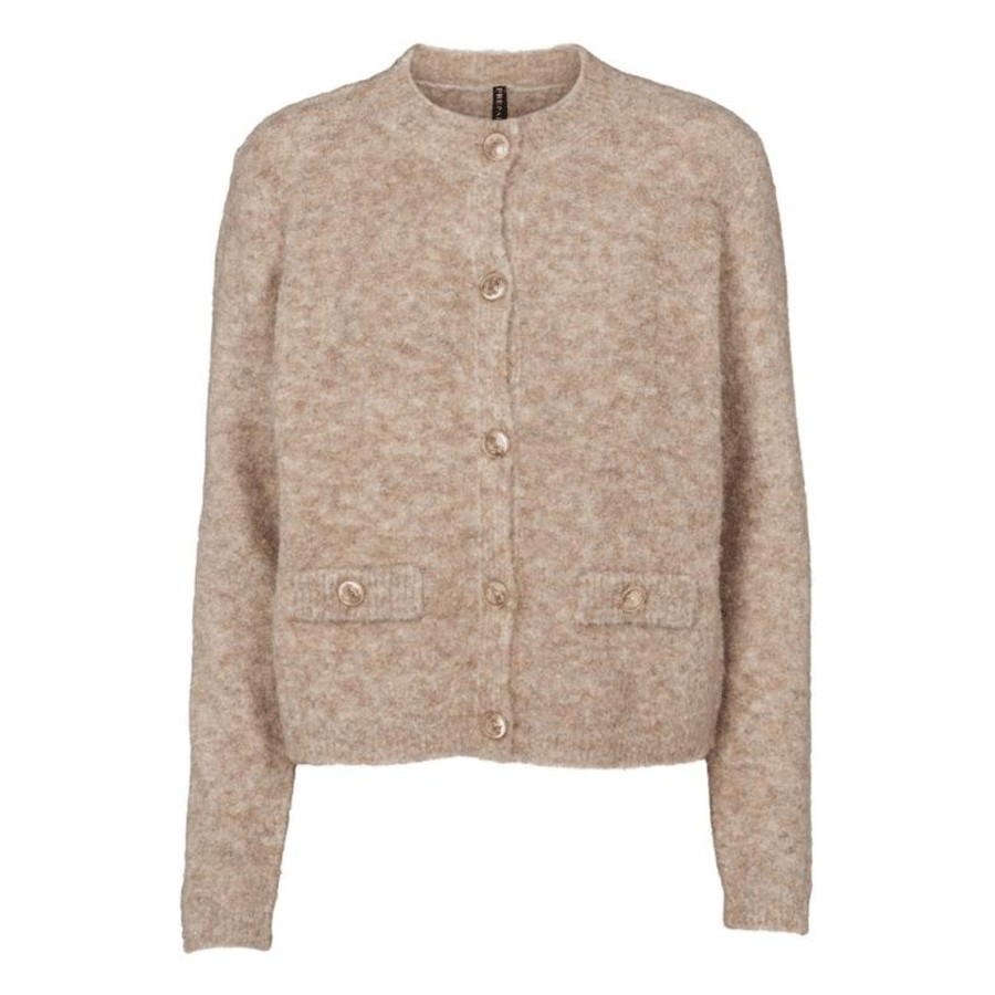 Toj Prepair Strik | Jessica Knit Jacket - Sand