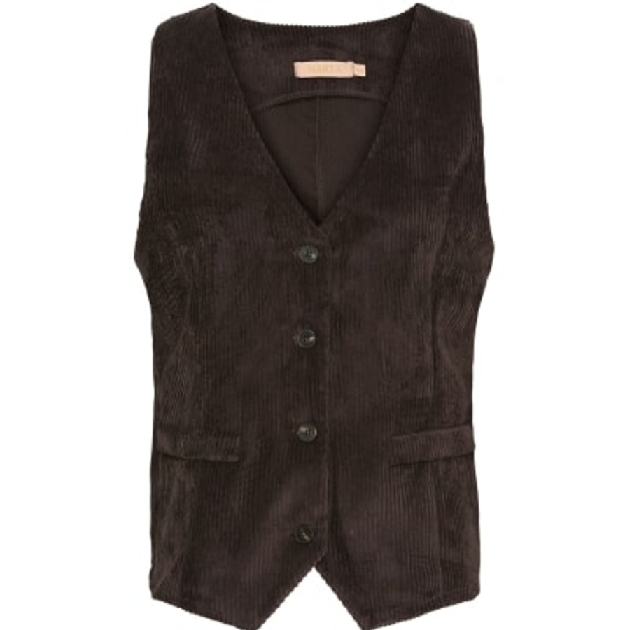 Toj Marta du Chateau Veste | Vest Agatha - Marrone Flojl