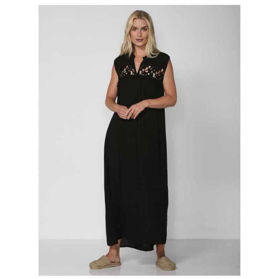 Toj NÜ Maxi Kjoler | Pi Dress - Black