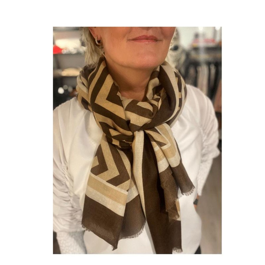 Accessories Torré | Torre Torklaede Brun/Beige