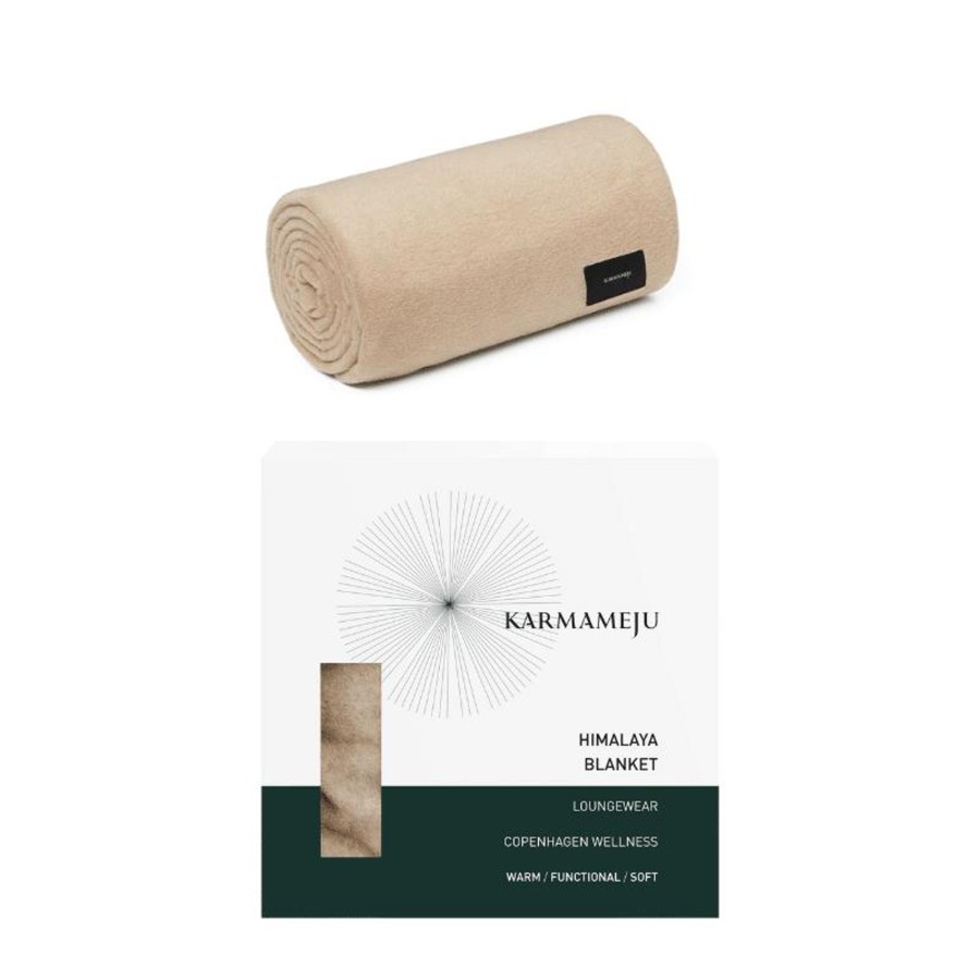 Accessories Karmameju | Himalaya Blanket - Beige