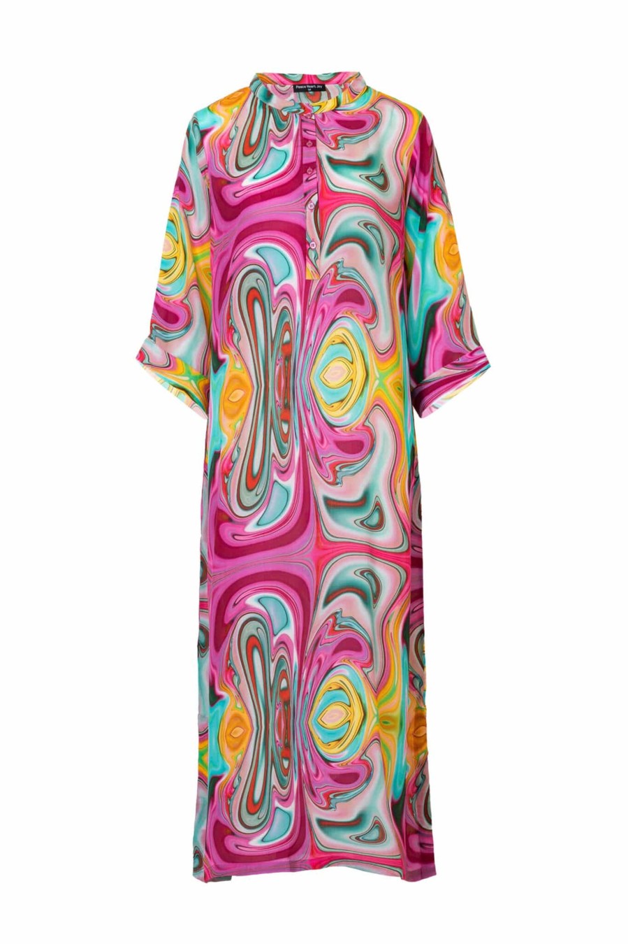 Toj Peace Heart Joy Maxi Kjoler | Michelle Maxi Dress - Liquid