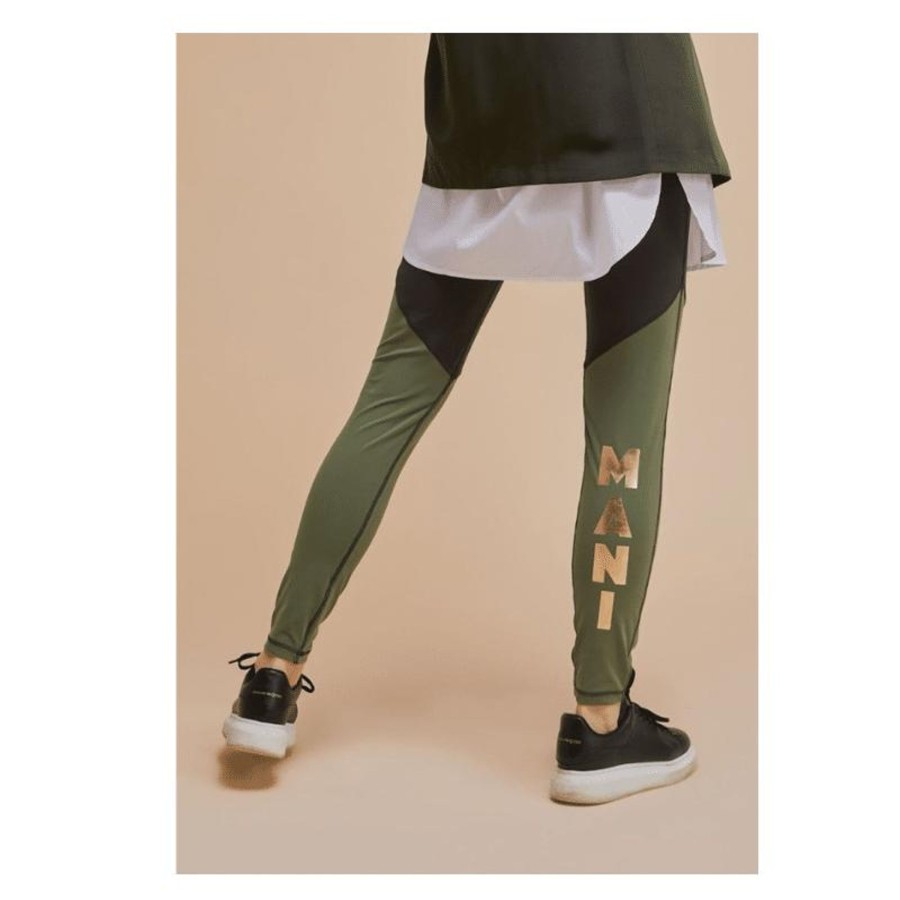 Toj Costa Mani Leggings | Cozy Leggings - Army/Green