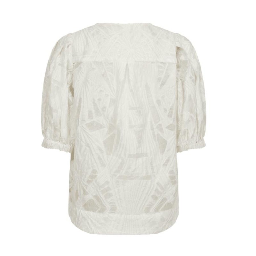 Toj Copenhagen Muse Toppe | Baloon Shirt - Jet Stream