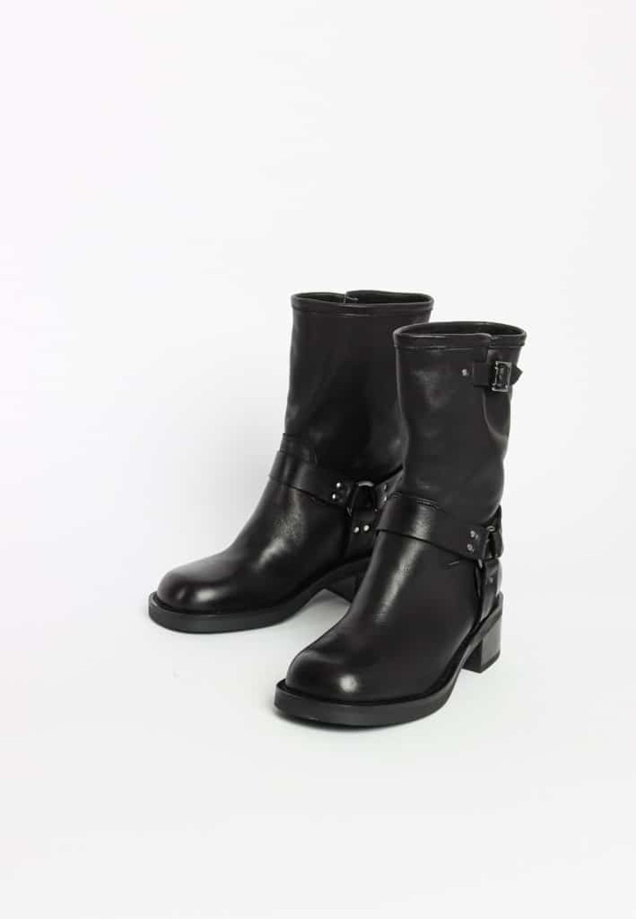 Sko Bukela | Moto Boots - Black