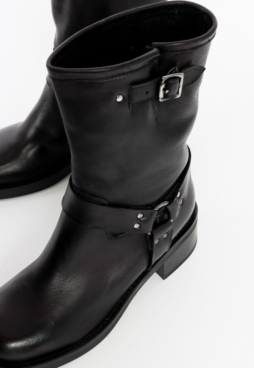 Sko Bukela | Moto Boots - Black