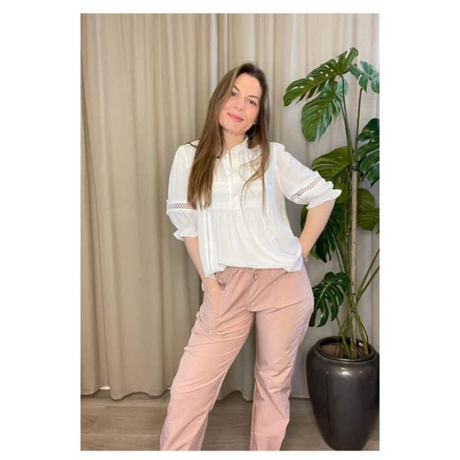 Toj Gossia Bukser | Thilla Pant - Dust Rose